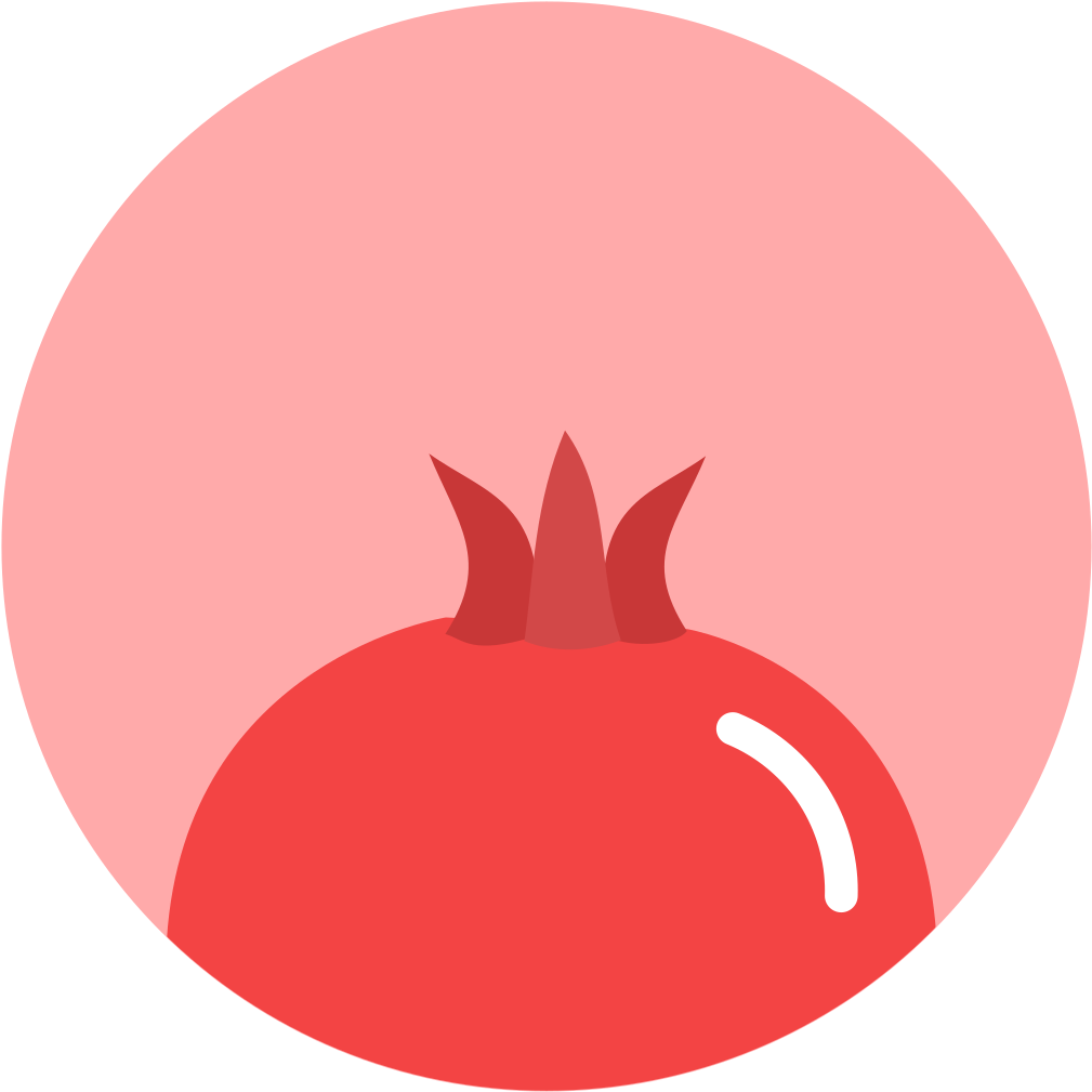 Pomegranate Icon (1024x1024), Png Download