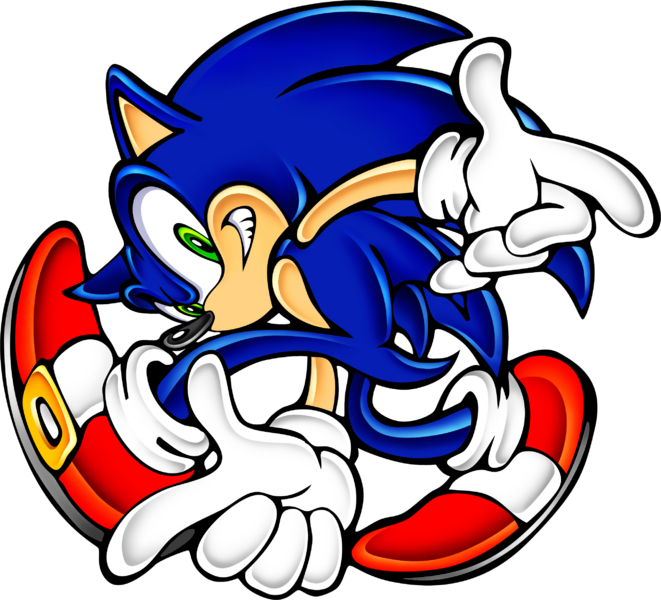 Sonic Adventure/sonic The Hedgehog Strategywiki, The - Sonic Adventure Art (661x600), Png Download