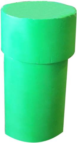 Home / Thematic / Mario Brothers Theme / Mario Pipe - Plastic (600x600), Png Download