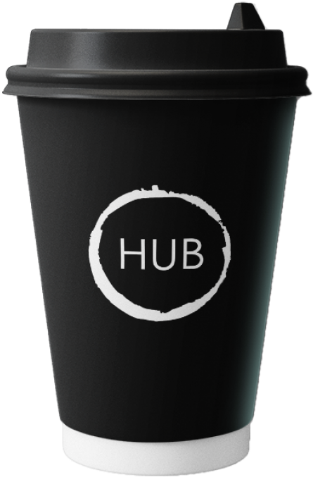 New 12oz Dbl Wall Hub Branded Disposable Cups X - Camel Club Huddersfield (800x800), Png Download
