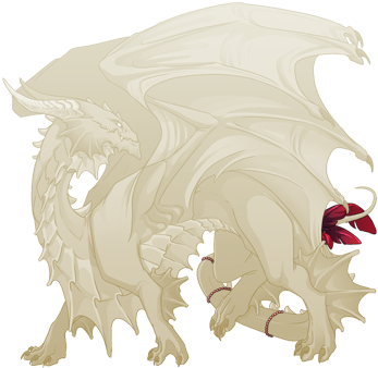 Pomegranate Plumed Tuft Guardian F - Neondragon (350x350), Png Download