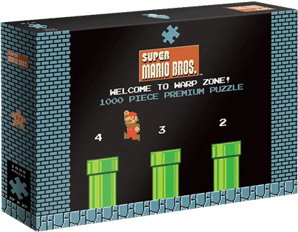 Nintendo Super Mario Warp Pipe 1000pce Puzzle Zing - Warp Zone Mario (600x600), Png Download