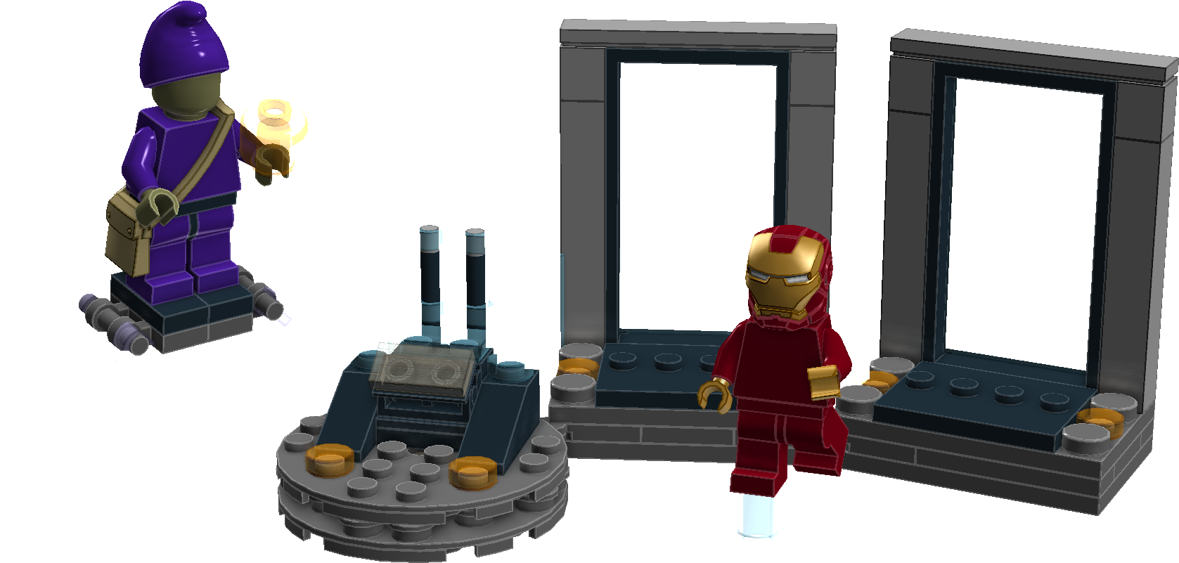 Ironman Vs Green Goblin Download - Lego Spider Man Vs Green Goblin (1680x1043), Png Download