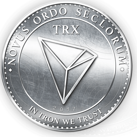 Cryptocurrency Coin Investing And Mining Guide - Tron Coin (455x455), Png Download