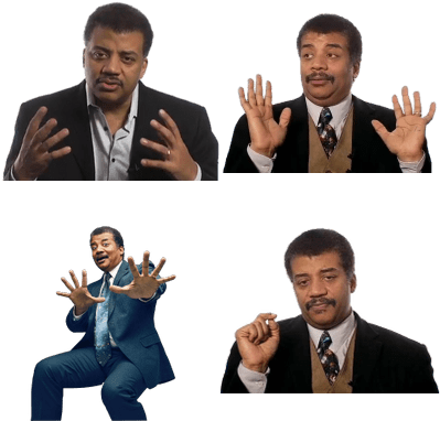 Neil Degrasse Tyson - Neildegrasse Tyson Transparent (400x400), Png Download