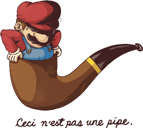 Ceci N Est Pas Une Pipe (501x668), Png Download