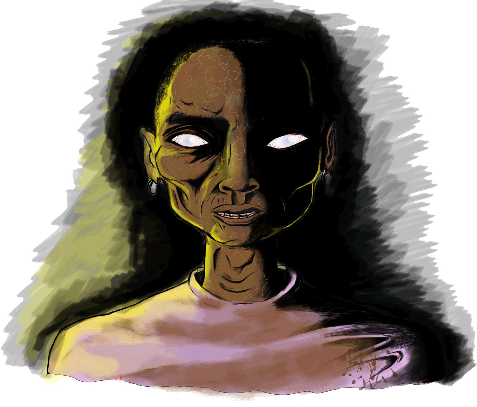 She Always Comes To Me When I Sleep - Illustration (1880x1380), Png Download