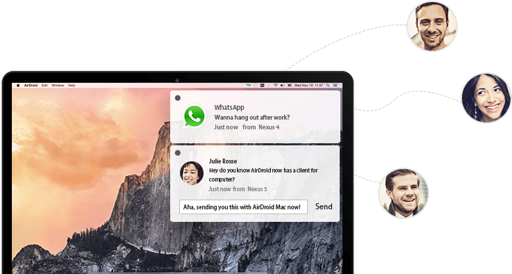 Airdroid - Moshi Clearguard Keyboard Protector For 12 Macbook (800x420), Png Download