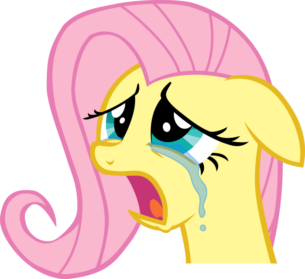 Sad Fluttershy - Repost If You Have The Best Followers (1024x939), Png Download
