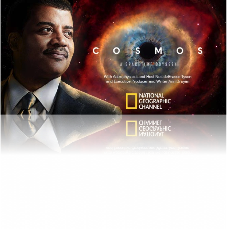 New Cosmos Series And Enjoying It Immensely - Space Odyssey Neil Degrasse Tyson (731x741), Png Download