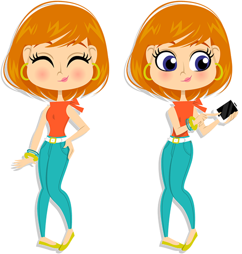 Casinity Illustration By Aida Sofia Barba Flores, Via - Cartoon (600x517), Png Download