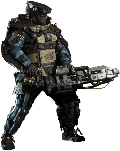 Infinite Warfare Multiplayer Characters (423x600), Png Download