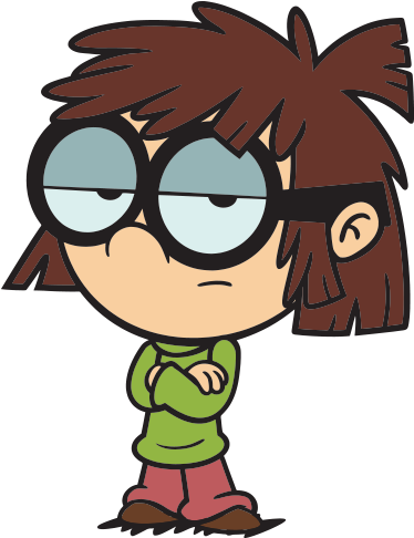 The Loud House Lisa Nickelodeon - Lisa From The Loud House (550x510), Png Download
