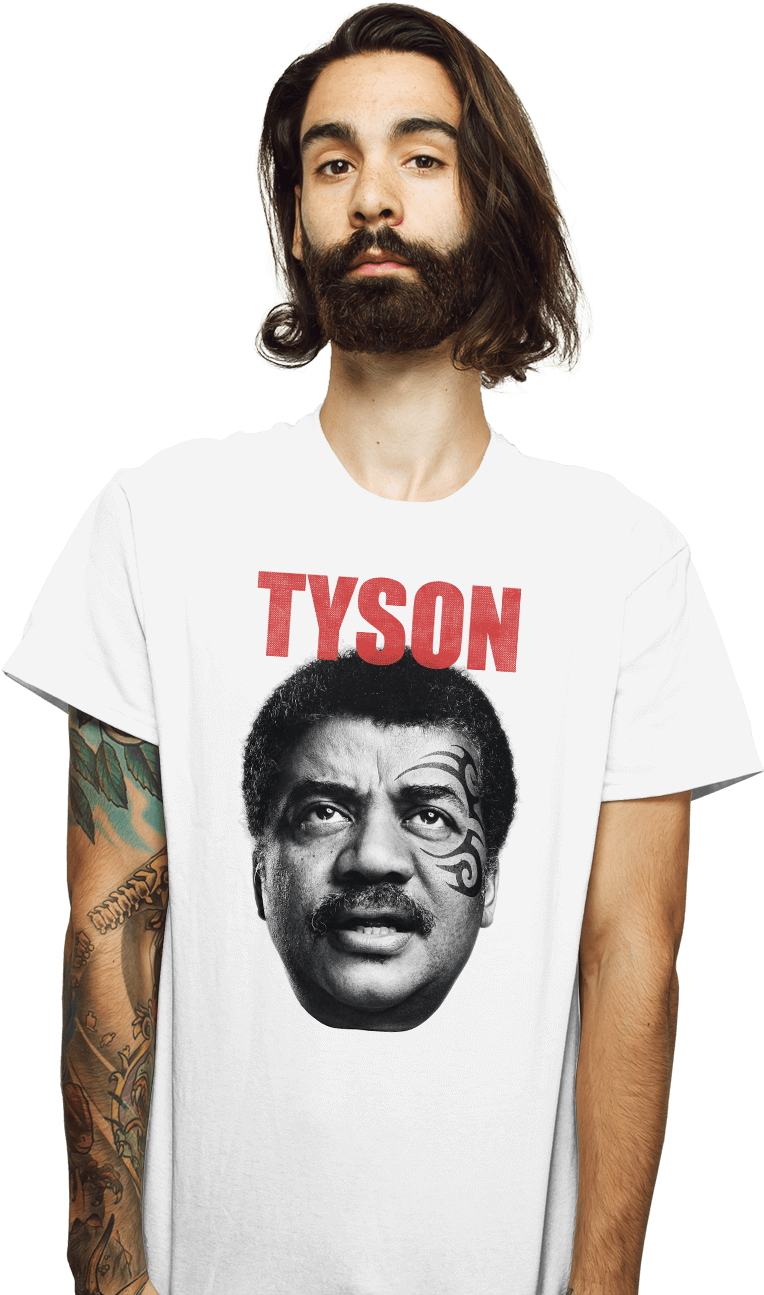 Neil Degrasse Tyson - Return Of The Hero Shirt (930x1322), Png Download