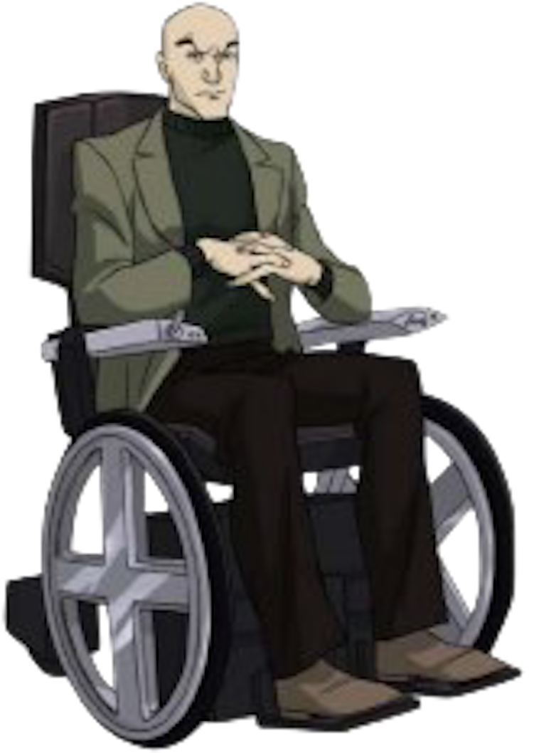 Professor X - Professor X Xmen Evolution (752x1080), Png Download