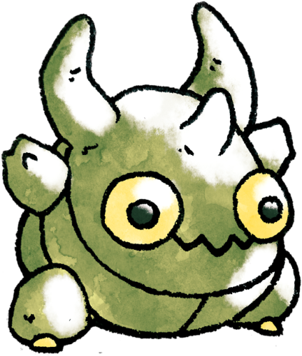 3 - Baby Heracross (500x531), Png Download