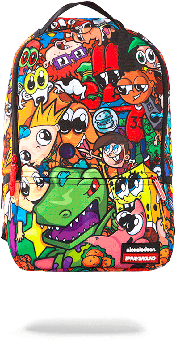 Sprayground Nickelodeon (802x1023), Png Download