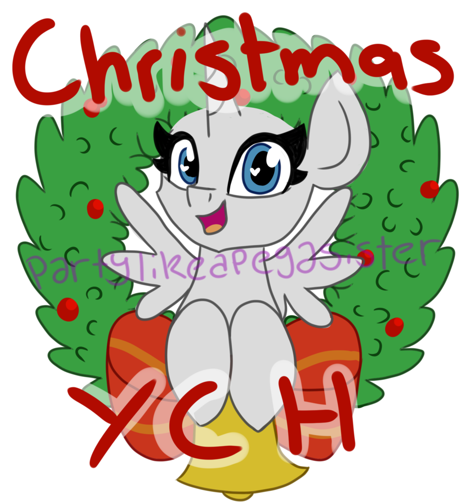 Partylikeapegasister, Bell, Bow, Christmas, Holly, - Christmas Day (939x1024), Png Download