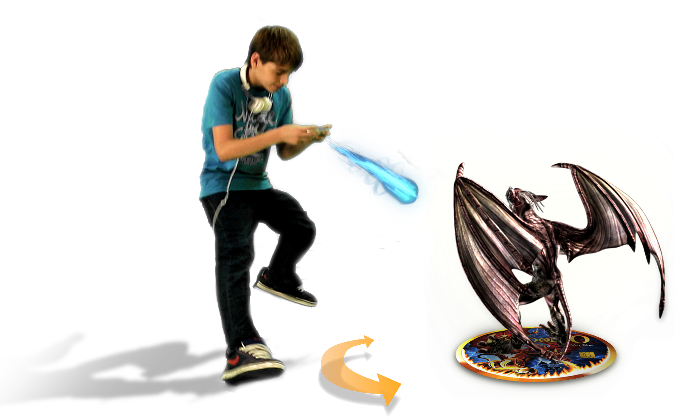 Dragon And Kid - Chair (2239x1362), Png Download