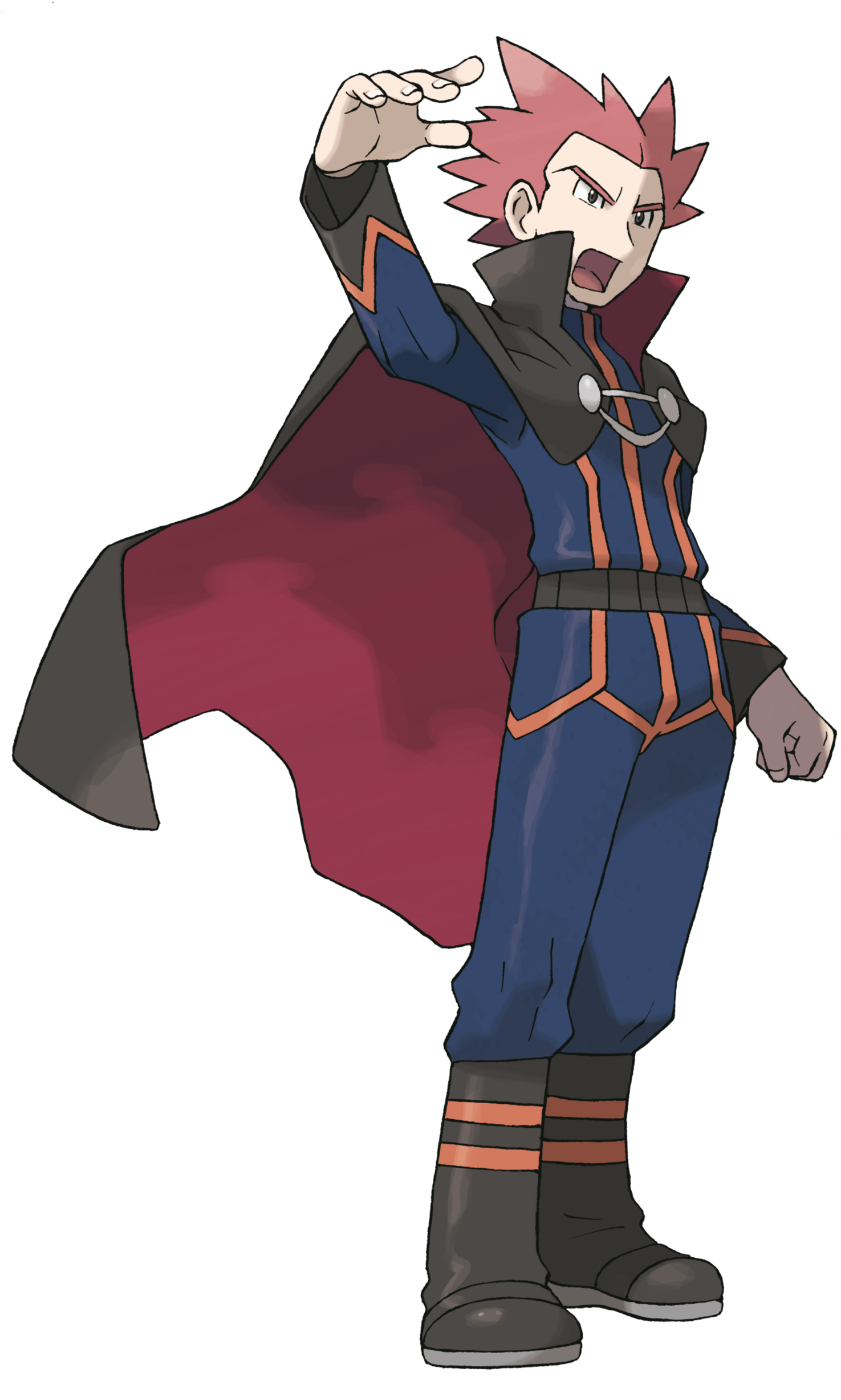 Lance Pokemon (381x599), Png Download