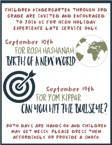 High Holiday Experience - High Holy Days (729x486), Png Download