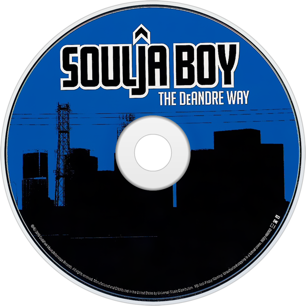 Soulja Boy Tell 'em The Deandre Way Cd Disc Image - Soulja Boy Blowing Me Kisses (1000x1000), Png Download