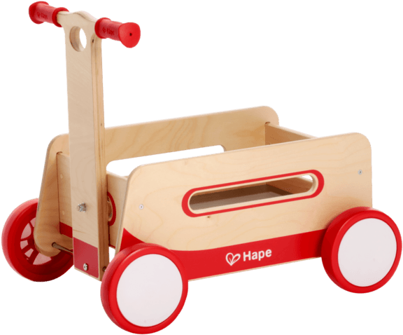 Push And Pull Wagon - Childhood (640x548), Png Download