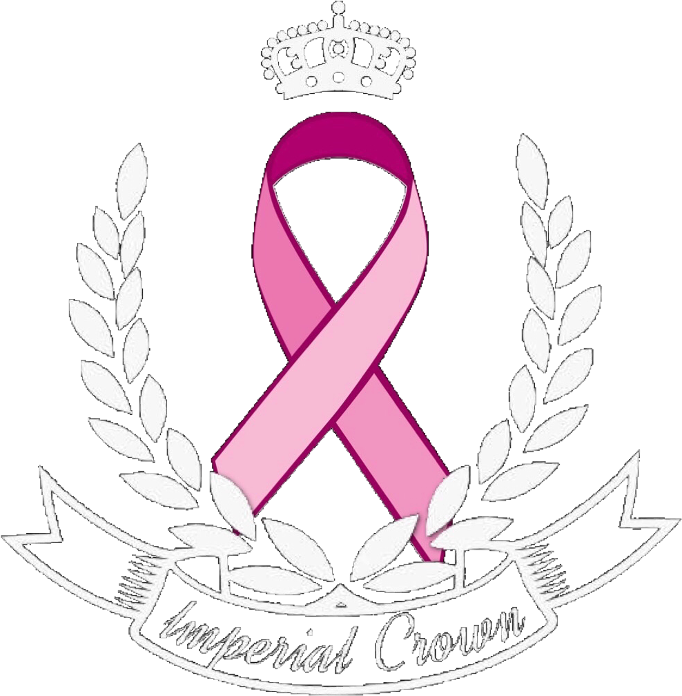 Imperial Crown Entertainment - Pink Ribbon Tile Coaster (1010x1053), Png Download