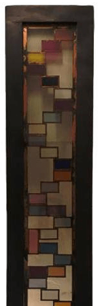 Architectural Salvage Decor - Stained Glass (300x600), Png Download