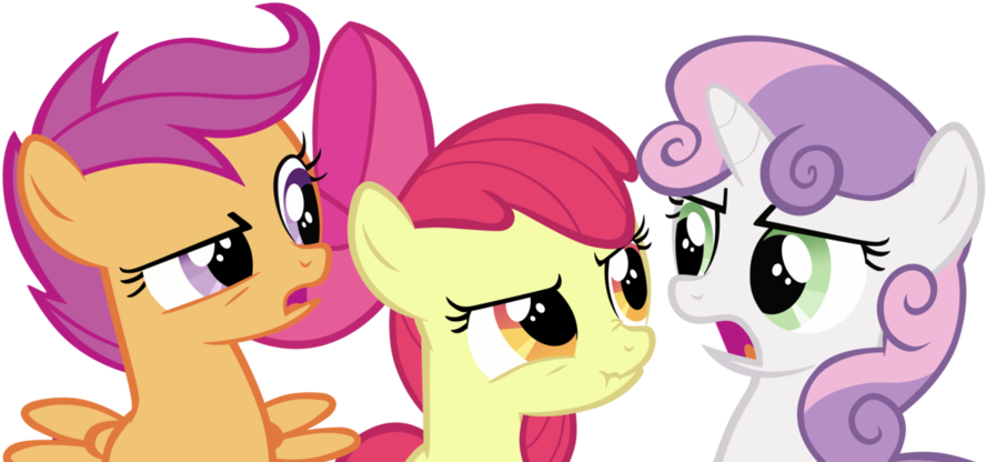 Download Png Cutie Mark Crusaders Clipart Crusades - Png Cutie Mark Crusaders (899x506), Png Download
