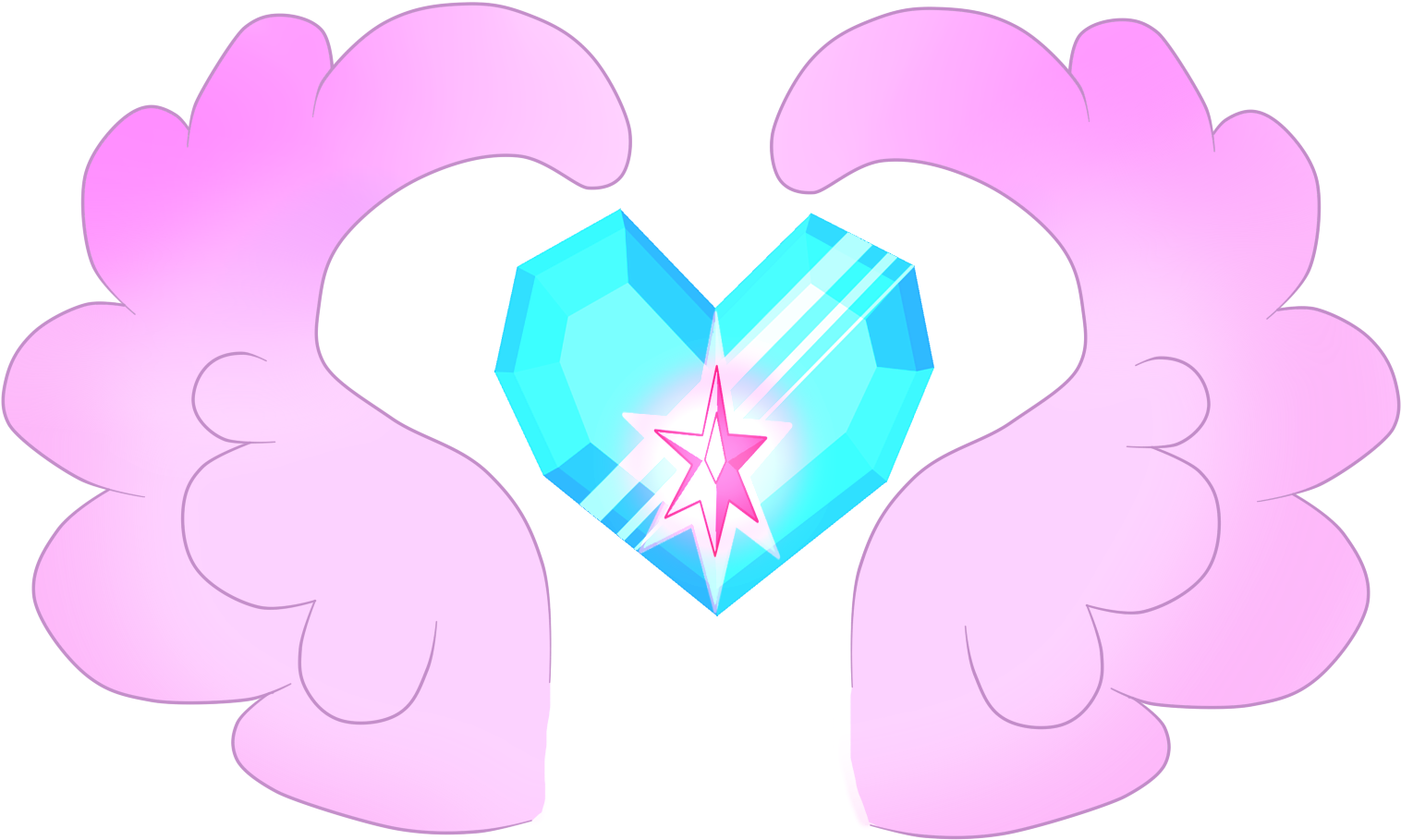 Mlp Flurry Heart And Her Cutie Mark, And I Do Not Know - My Little Pony Flurry Heart Cutie Mark (1600x1200), Png Download