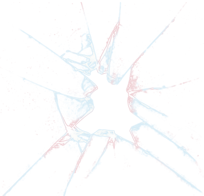 - - Broken Glass (400x385), Png Download