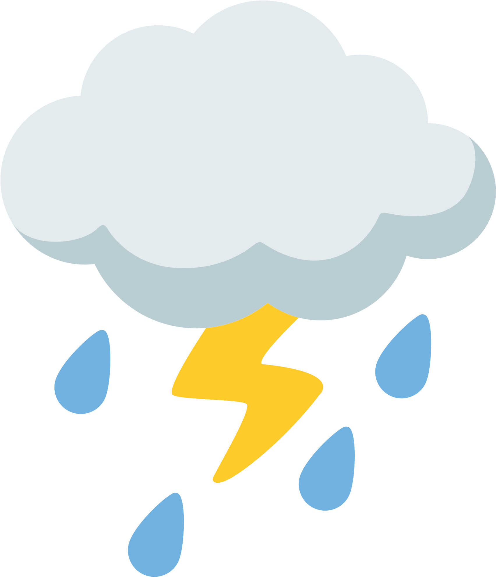 Open - Lightning (2000x2000), Png Download