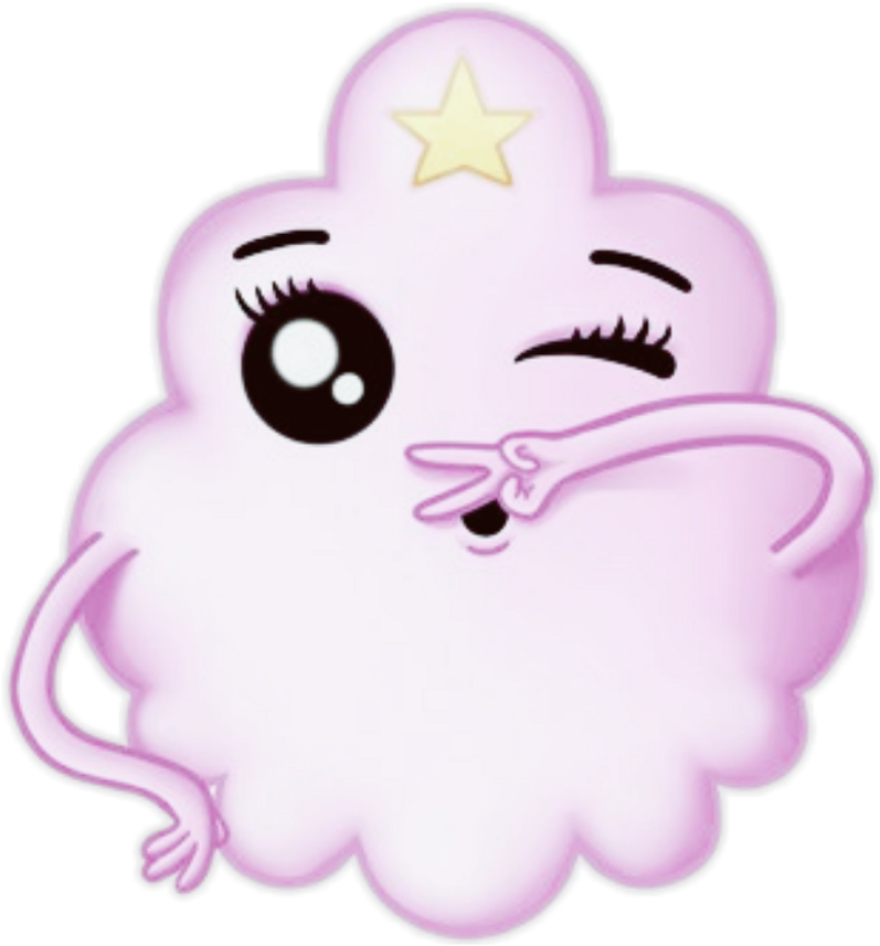 Cloud Emoji Emojis Quiet Pink Decoration - Emoji (1024x1024), Png Download