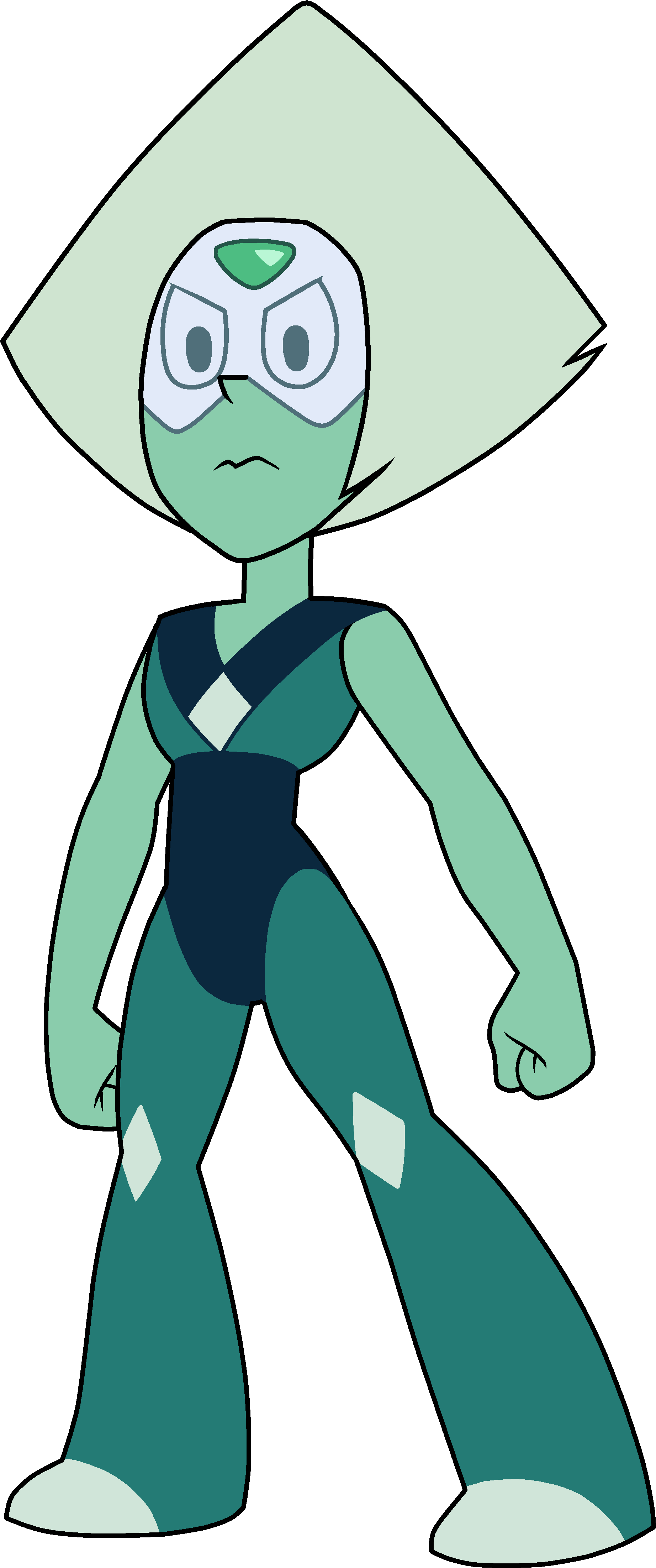 Misc Clipart Pallete - Steven Universe Peridot Night (2000x4500), Png Download