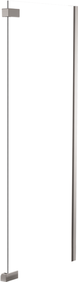Corner Shower Glass Panel - Shower (600x600), Png Download