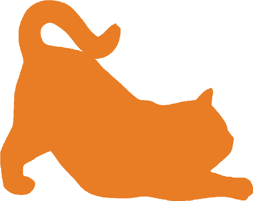 Orange Cat Png (900x900), Png Download
