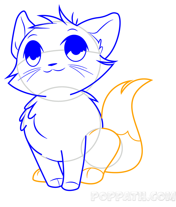 Following The Steps Given Below, You Too Can Easily - Easy Orange Drawing (800x800), Png Download