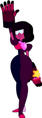 Garnet One Hand Up - Camp Pining Hearts Peridot (400x400), Png Download
