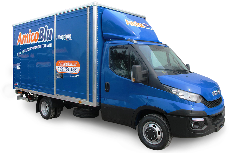 Box Truck - Iveco Daily 35 150 Rg Box (1012x625), Png Download