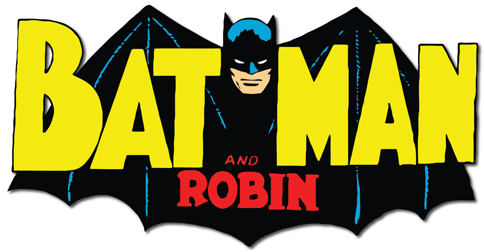 Pixel Clipart Batman Sign - Batman And Robin Logo Png (1927x1022), Png Download