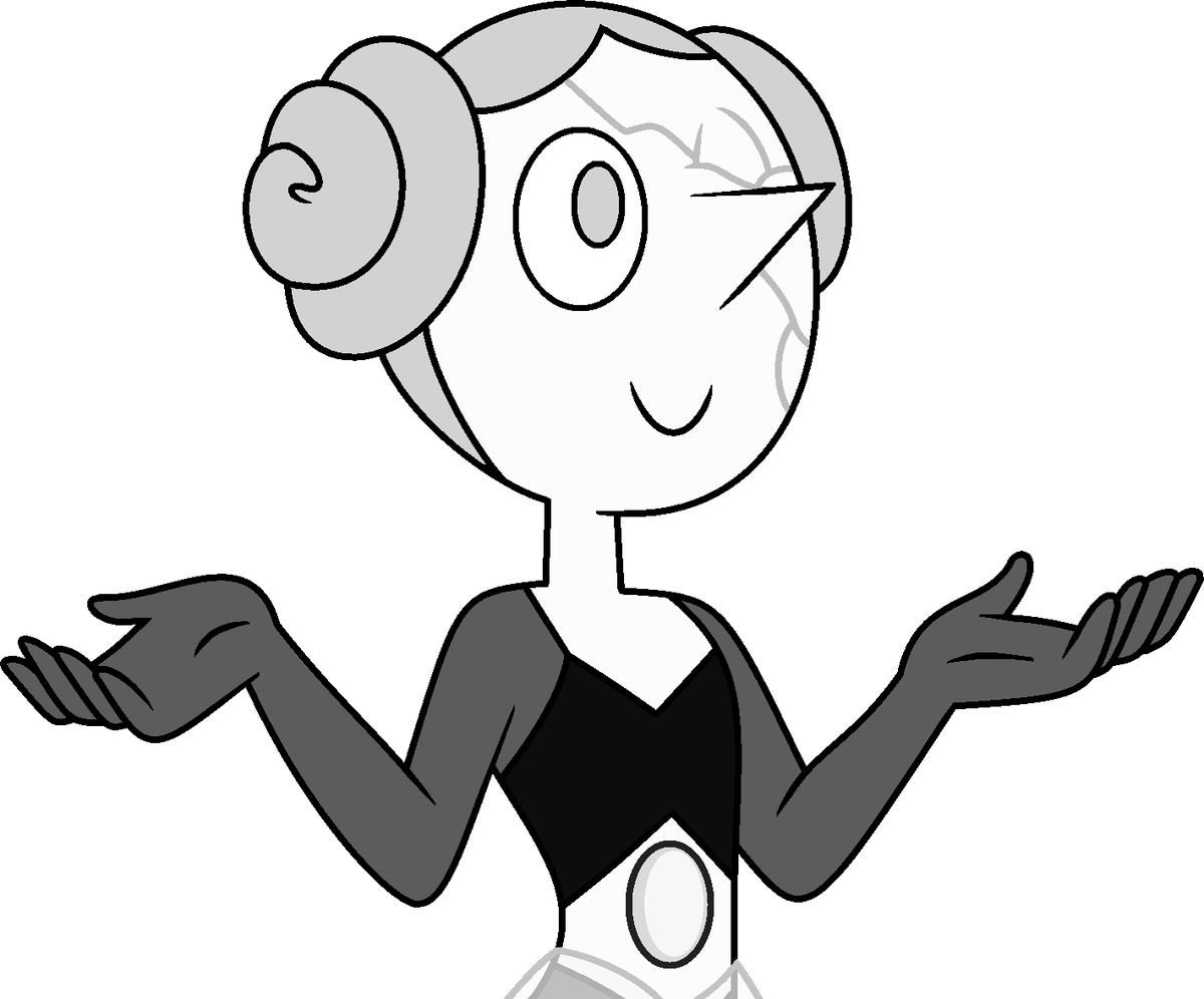 5 Replies 23 Retweets 215 Likes - Steven Universe White Diamond Pearl (1200x996), Png Download