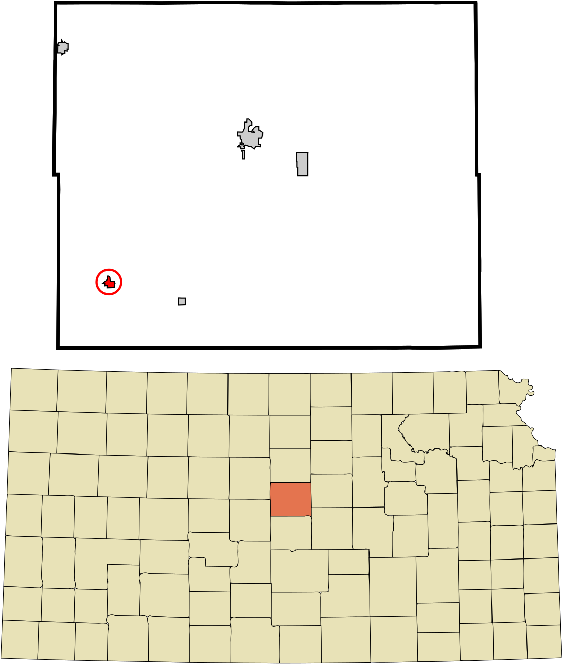 Grove County In Kansas (1200x1418), Png Download