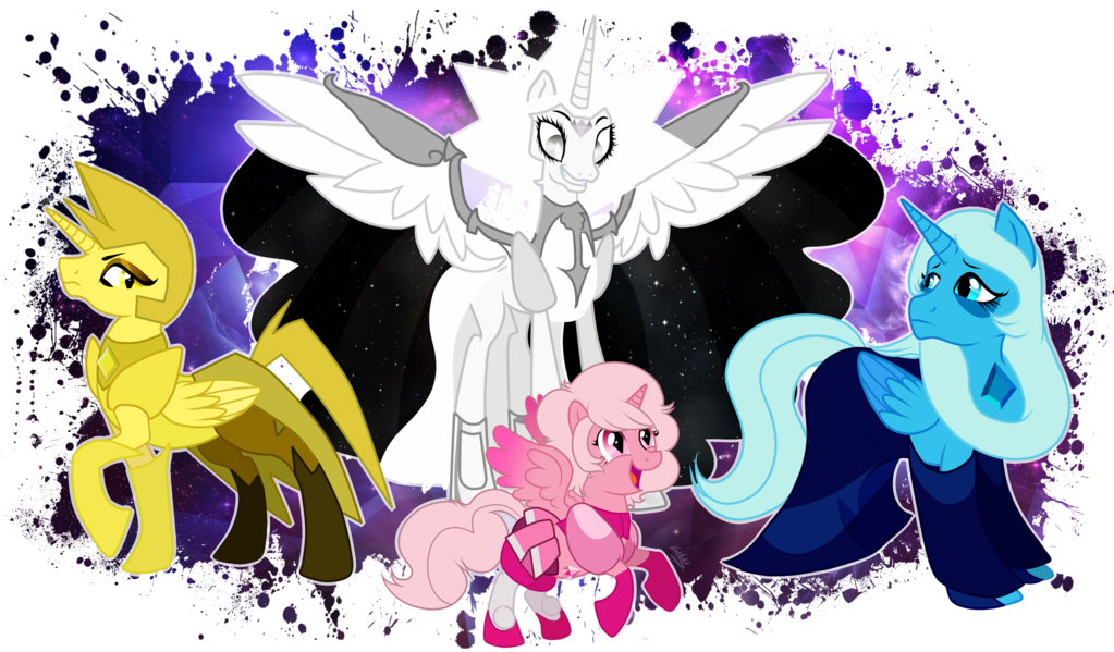 Sirgalahadbw, Blue Diamond , Crossover, Group, Pink - Blue Diamond From Steven Universe (1023x614), Png Download