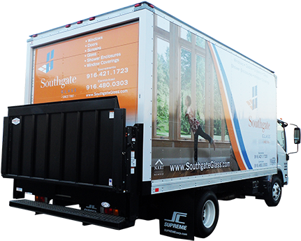 Box Truck Wraps Are Like Having A Big Blank Canvas - Canvas (450x352), Png Download