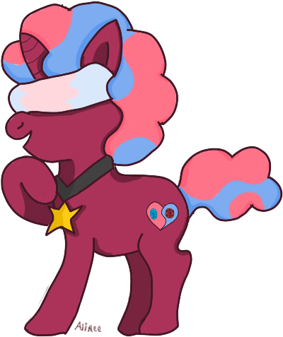 Garnetpone1 - Steven Universe Version Pony (536x495), Png Download