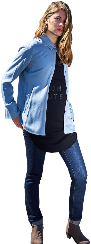 Madison Paige Reverse Me Tee Tees & Tanks Photo/genics - T-shirt (687x1024), Png Download