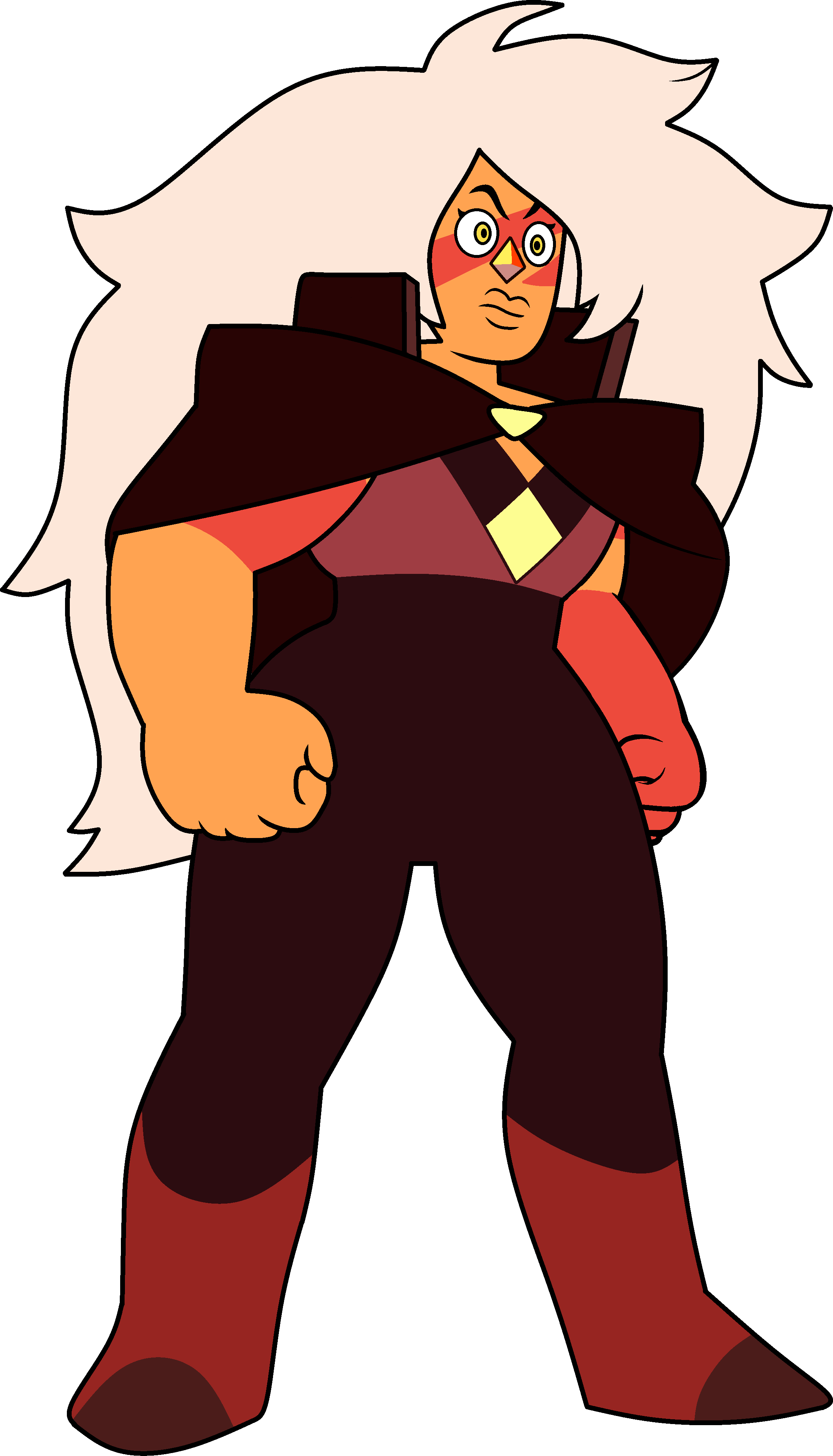 My Current Plants For Armours Are - Jasper Steven Universe Coat (2267x3963), Png Download