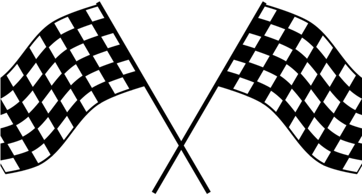 Maine Auto Racing Roundup - Racing Flag Vector Free Download (720x445), Png Download