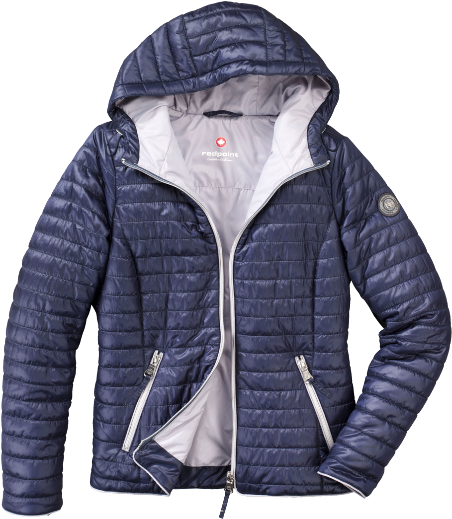 Paige - Dámská Prosívaná Bunda Modrá (992x1417), Png Download